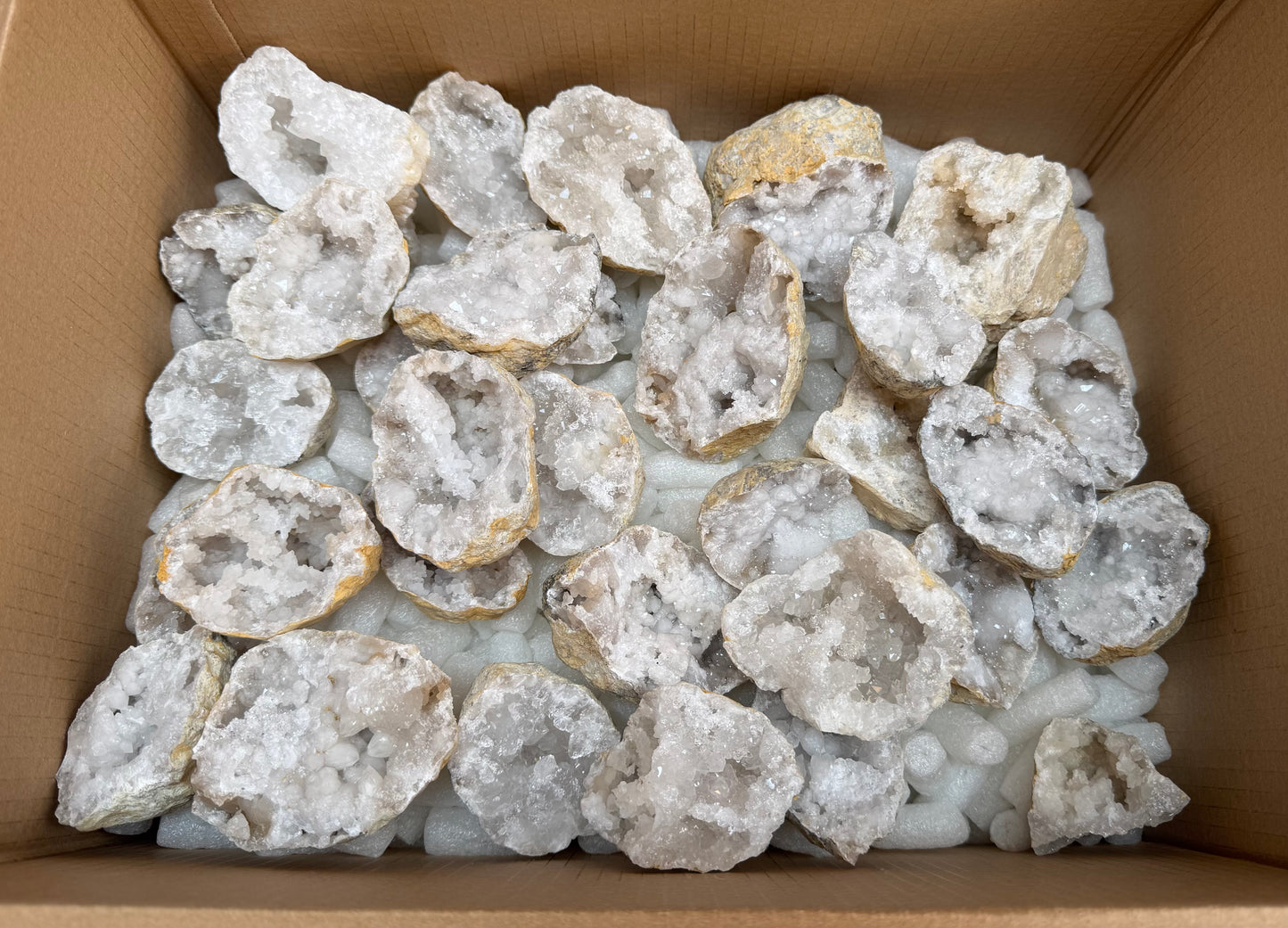 Geodenhälften in verschiedenen Größen aus Marokko B-WARE 6,5 kg -SALE- Konvolut Nr.: 1214