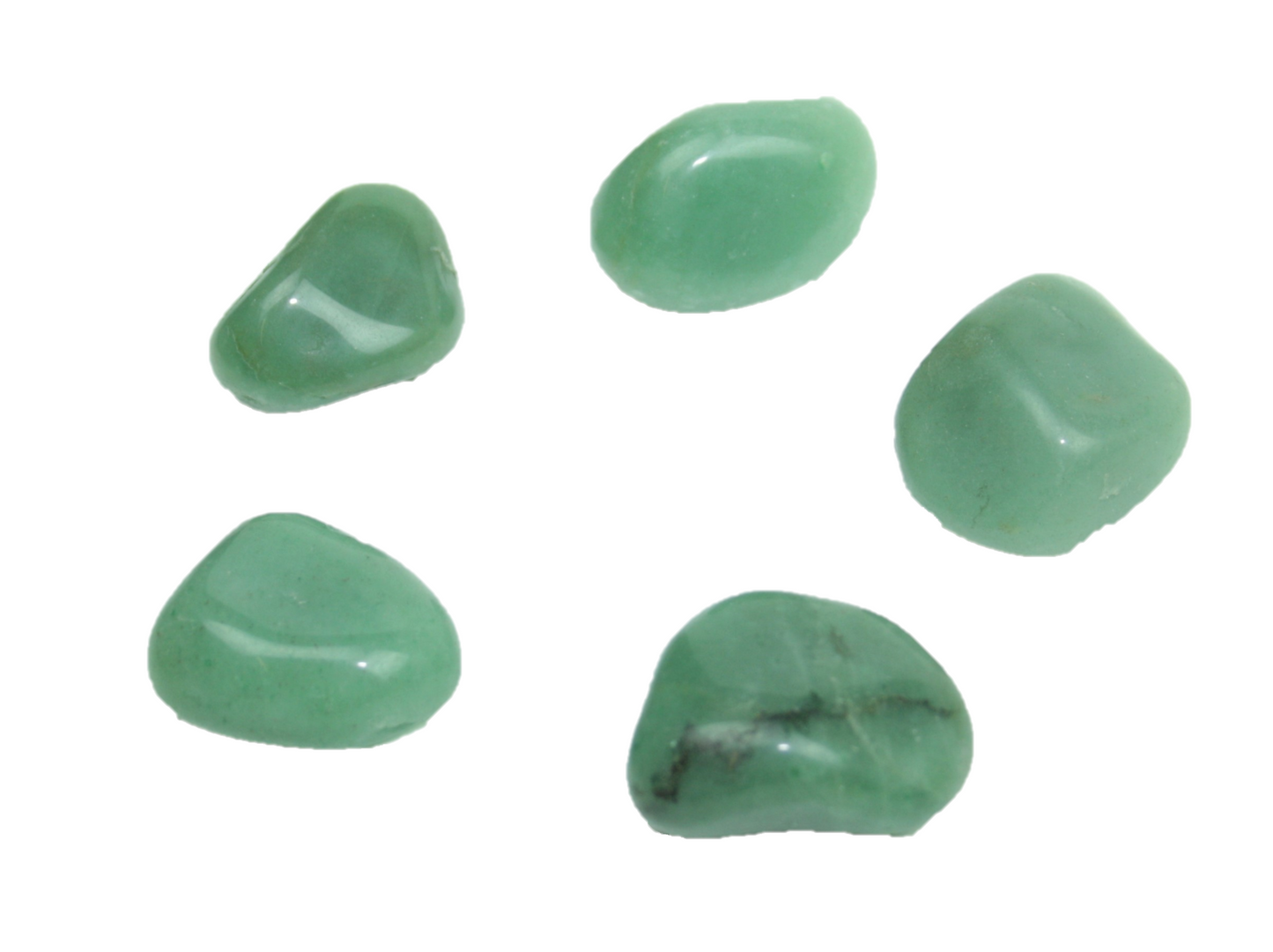 Steinfixx® - Grüner Aventurin I Trommelstein I Heilstein I Glücksstein | Traumata Stein