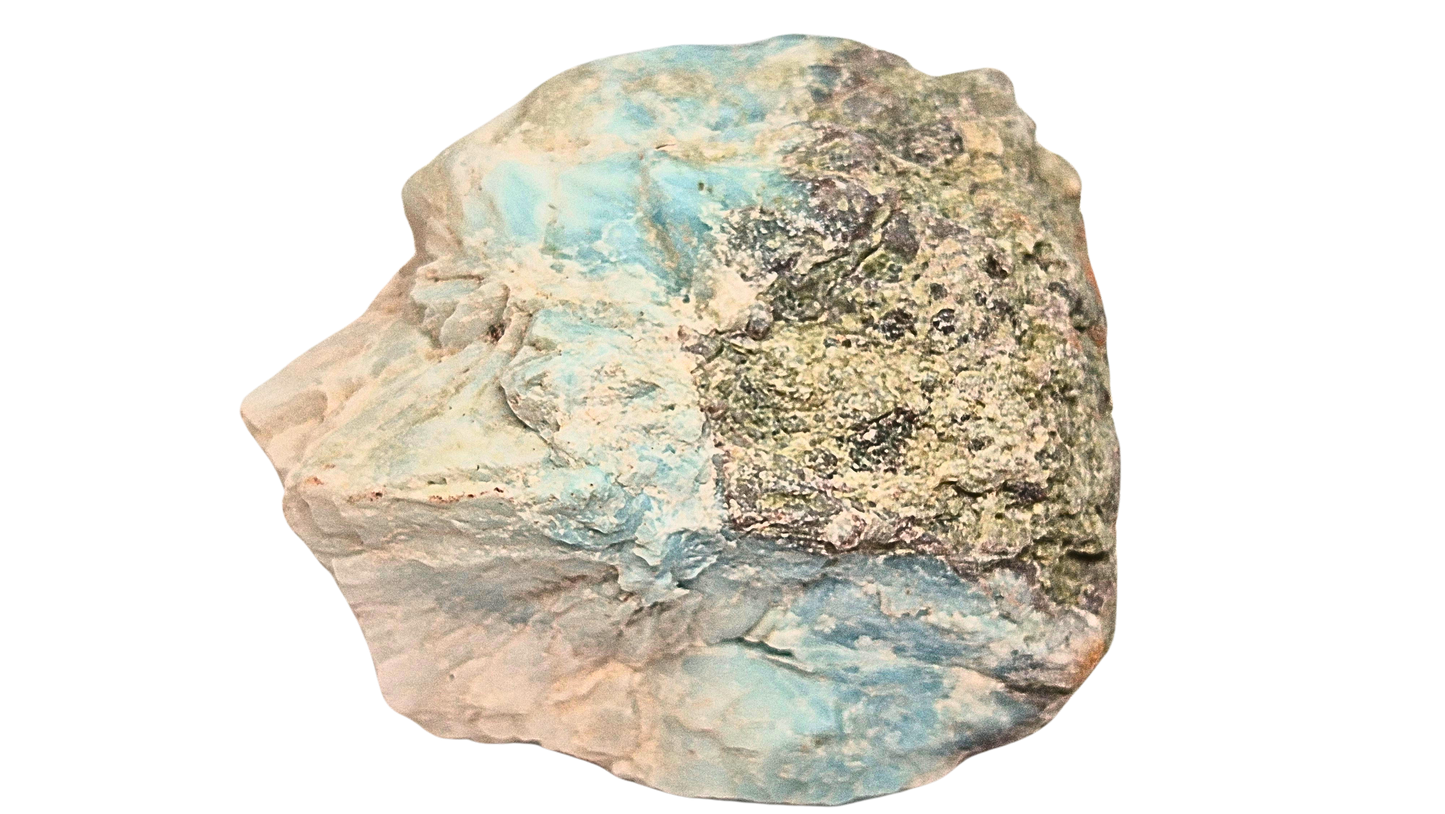 Prächtiger und sehr seltener Larimar Rohstein I Edelstein I 65gr. I 50x40x35mm I Unikat-Masterpiece 1563 I Sammlerstück I AAA-Qualität I Dominikanische Republik