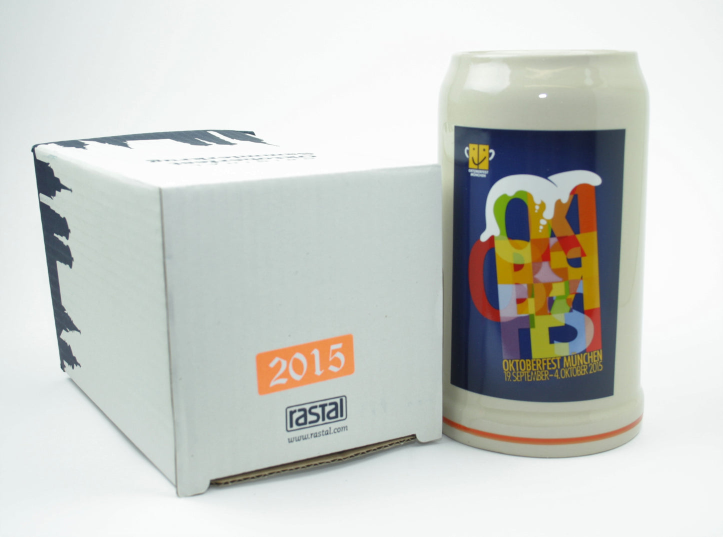 Original Oktoberfestkrug 2015 I Jahrgangskrug I Jahreskrug I Wiesnkrug