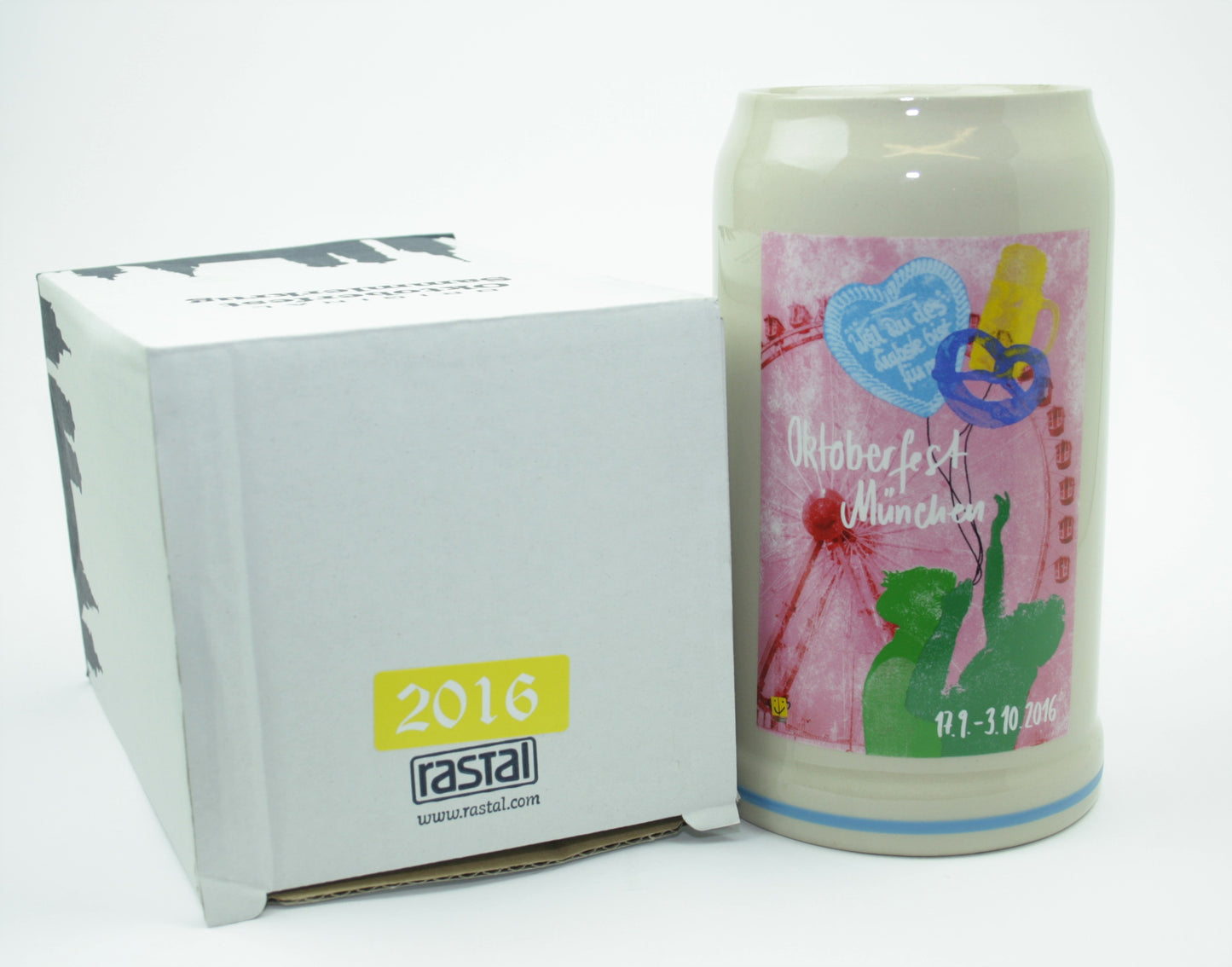 Original Oktoberfestkrug 2016 I Jahrgangskrug I Jahreskrug I Wiesnkrug