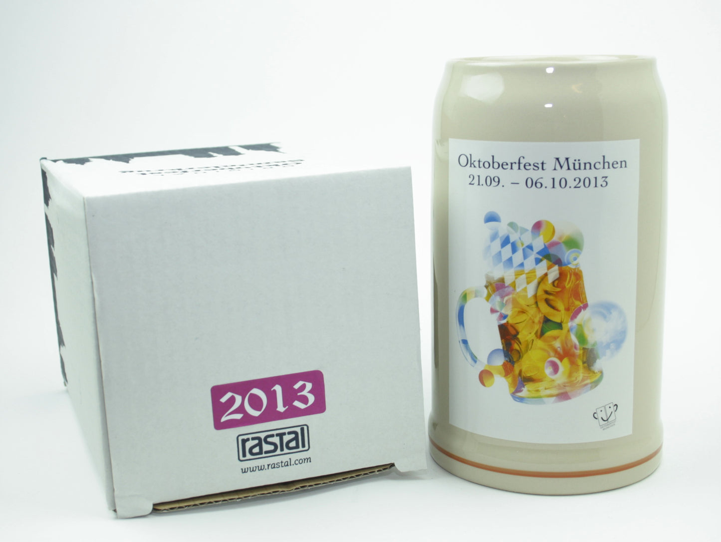 Original Oktoberfestkrug 2013 I Jahrgangskrug I Jahreskrug I Wiesnkrug