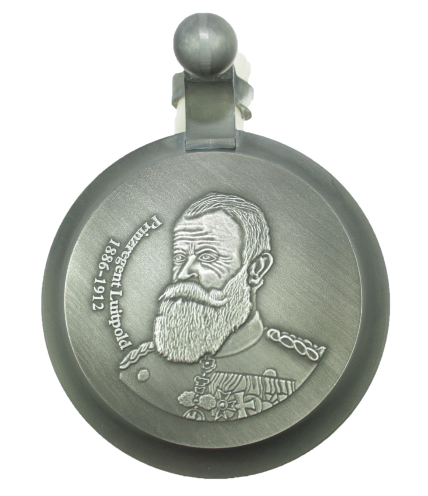 Original Oktoberfestkrug 2002 mit Zinndeckel I Jahreskrug I Zertifikat