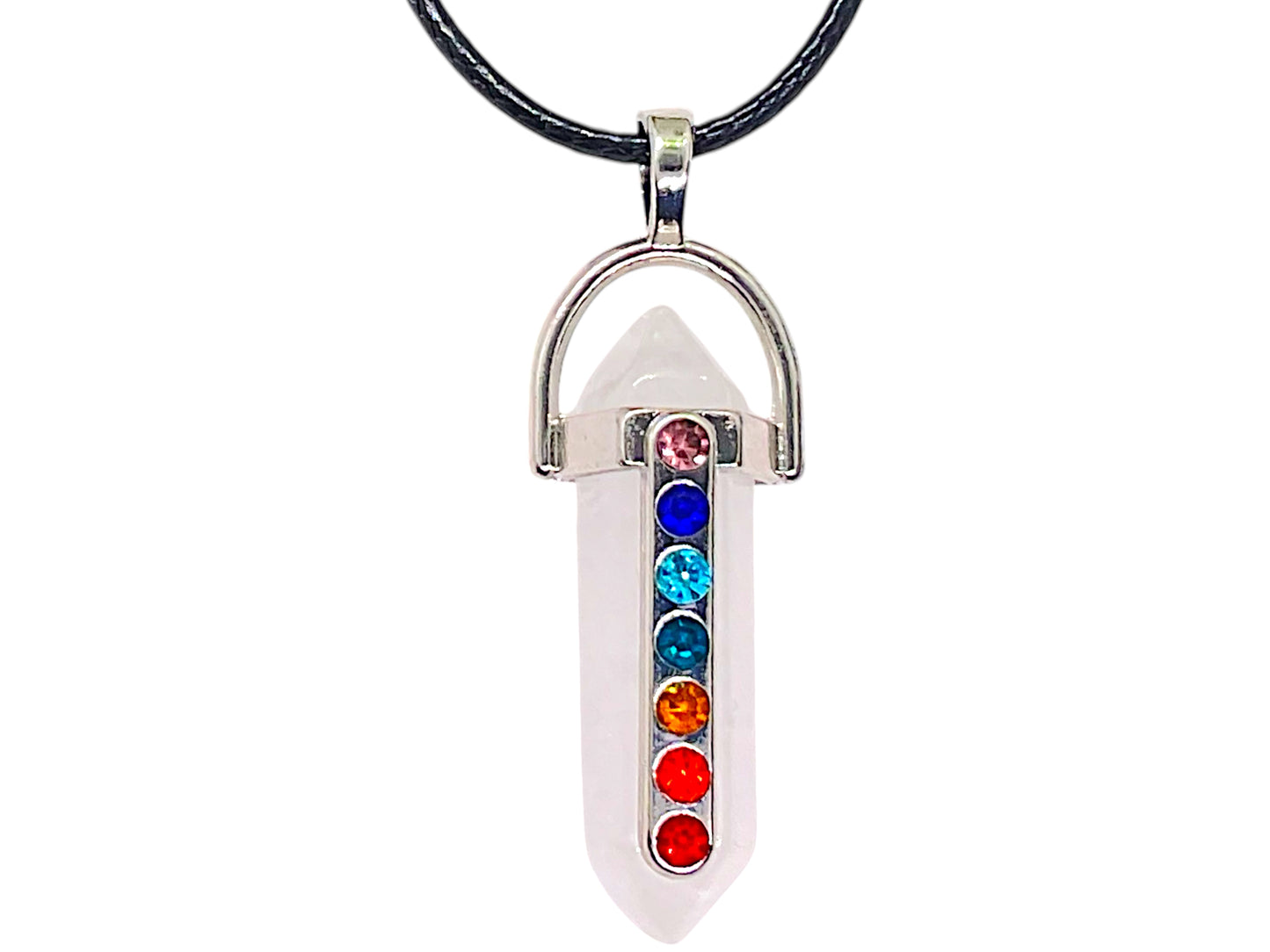 Chakra Edelstein Set Selbstheilung - 11 teilig mit Halskette, Handmade Perlen Armband und Herz in Geschenkbox - mit 14 seitigem liebevoll gestaltetem Ebook als Anleitung