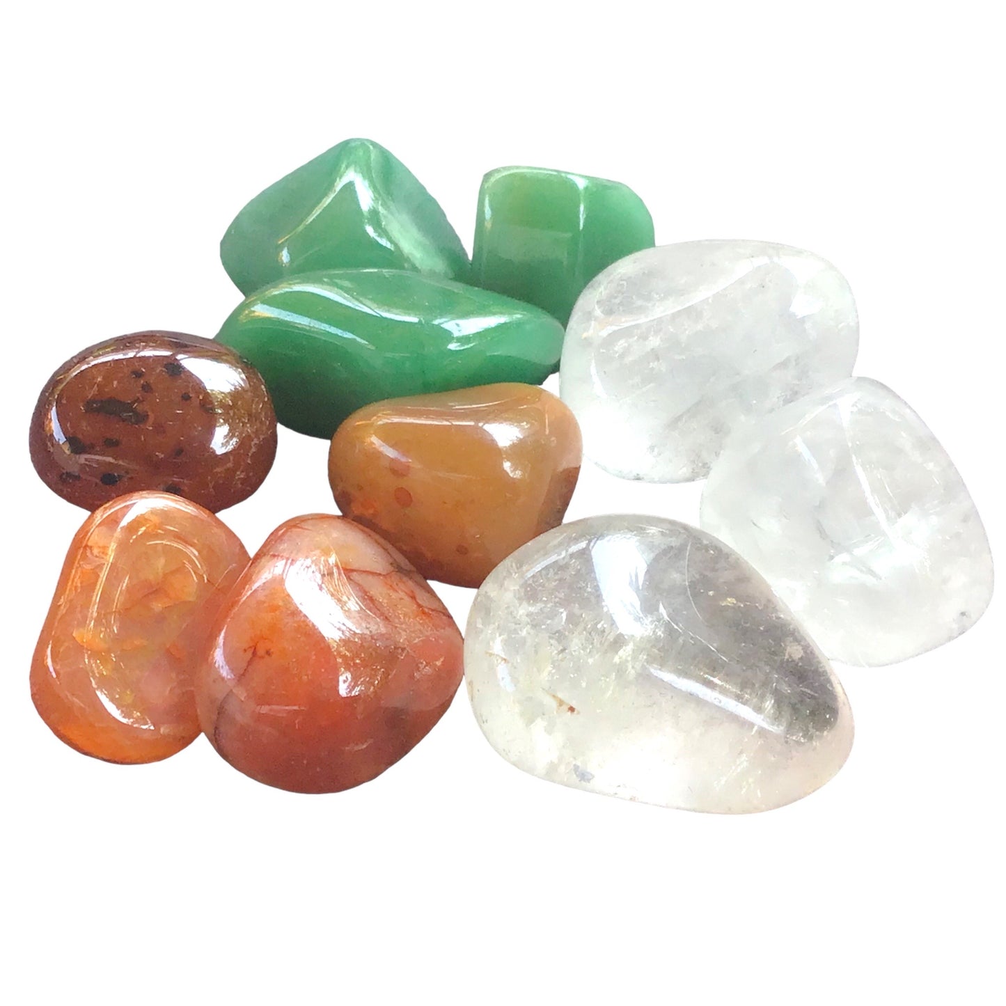 Premium Edelstein-Quellwasser-Set "Verständnis" | Trommelsteine zur Energetisierung von Trinkwasser | Top 1A Heilsteine | 21 Seiten Anleitung || Wasserbelebung