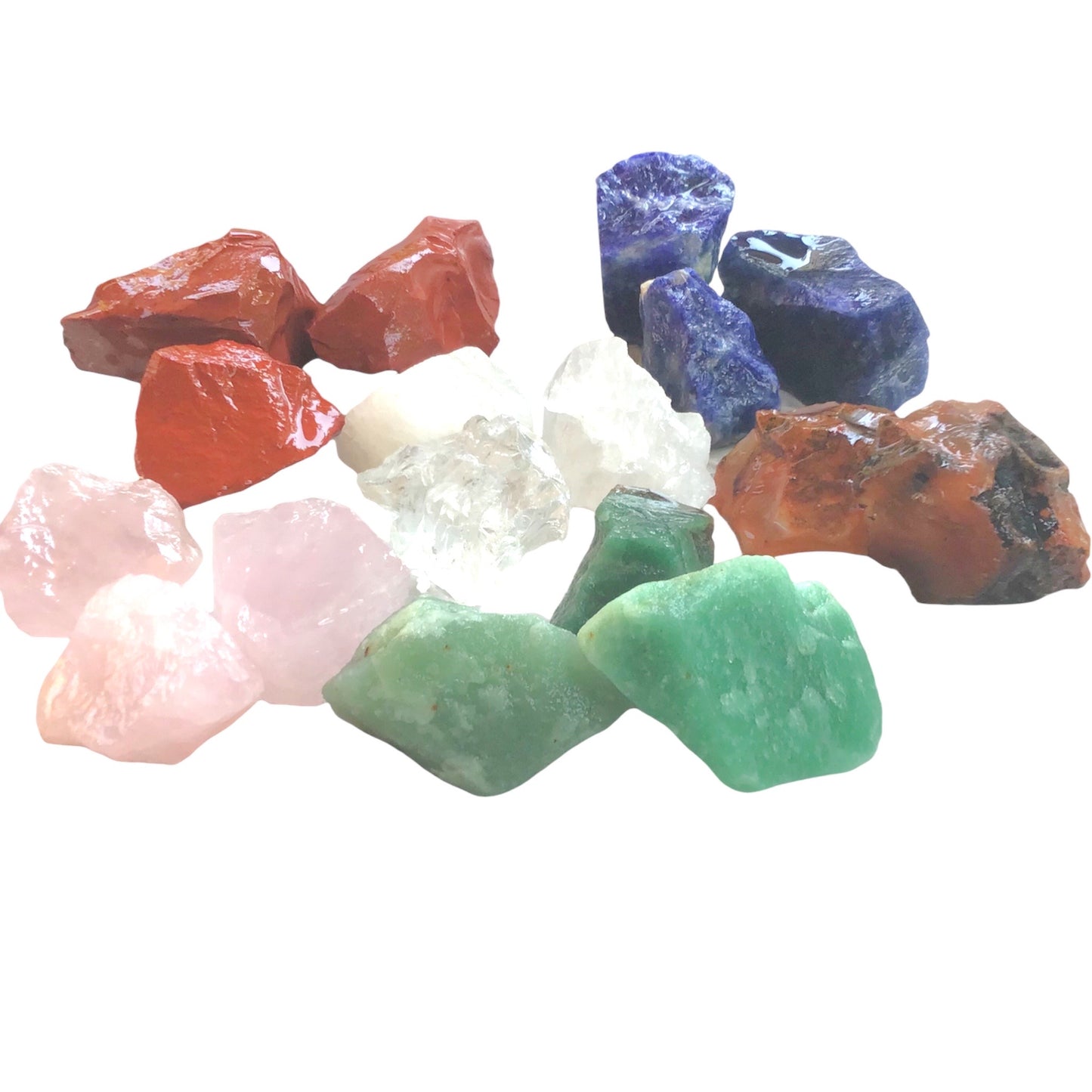 Premium Edelstein-Quellwasser-Set "Harmonie" | Rohsteine zur Energetisierung von Trinkwasser | 21 Seiten Anleitung | Heilsteine | Wasserbelebung | 21 Seiten Anleitung