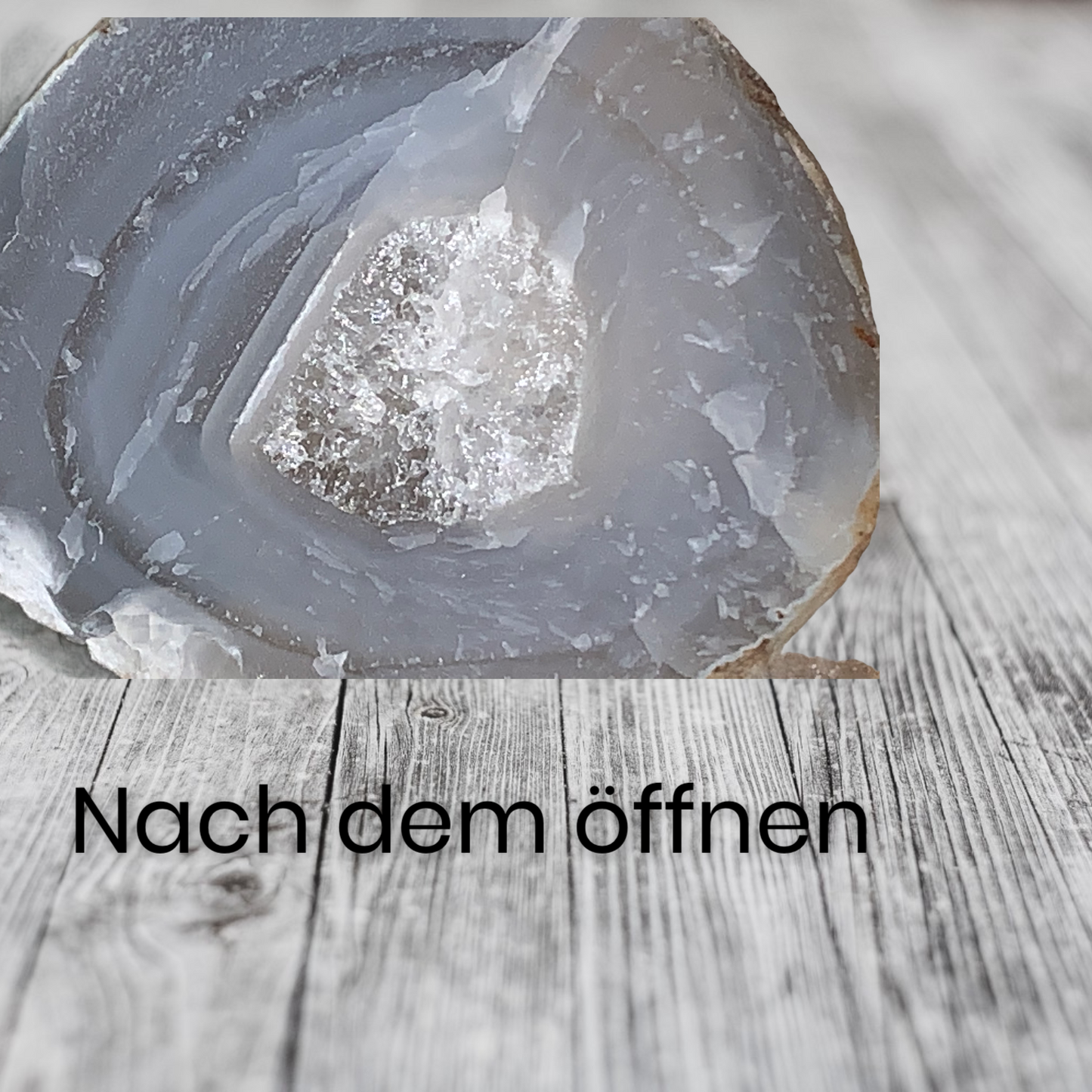 6 Stück Nussgeoden I Occos | Achat Geoden I geschlossen | Brasilien I Glücksgeoden I Partyspass