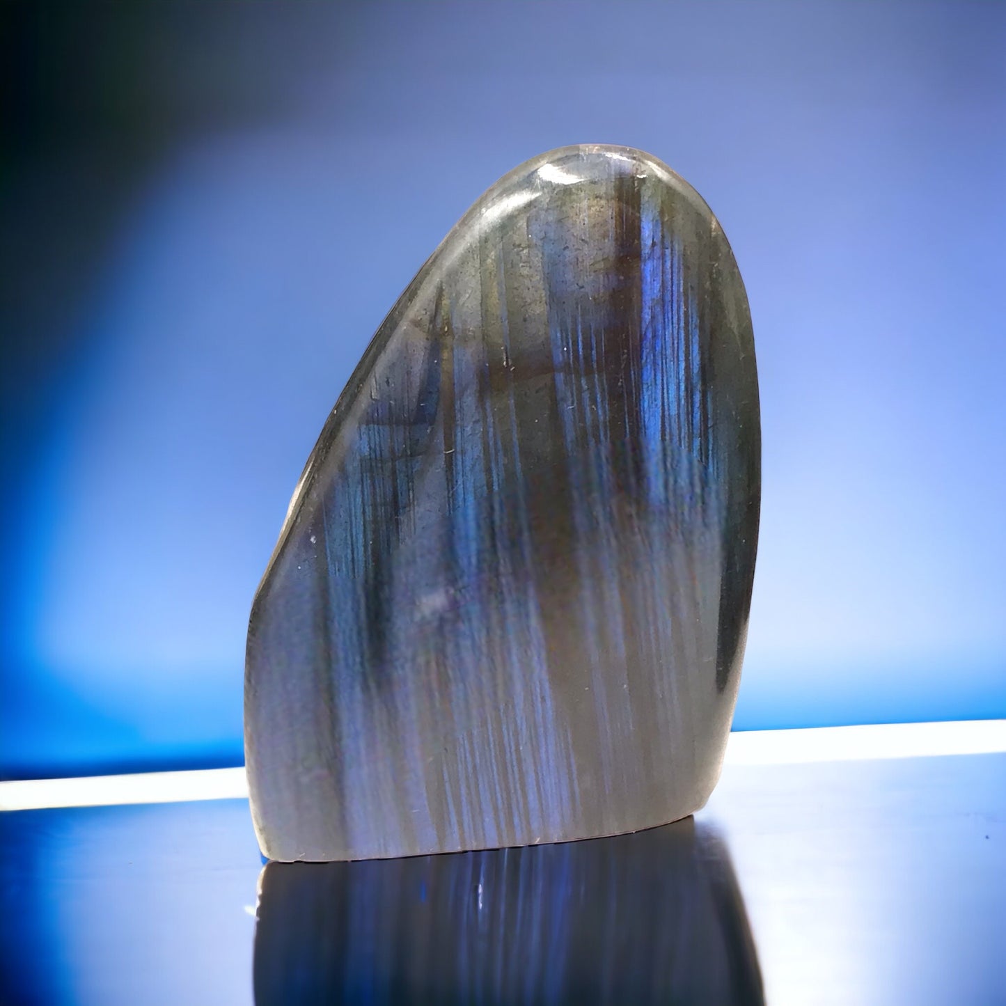 Edle blaue Labradorit Freeform | je nach Variante 3 bis 14 cm | 40 bis 1700 Gramm I TOP 1-A Qualität I Madagaskar