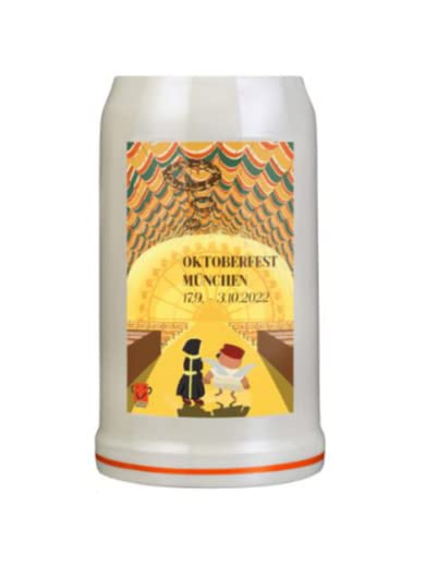 Original Oktoberfestkrug 2022 I Jahrgangskrug I Jahreskrug I Wiesnkrug