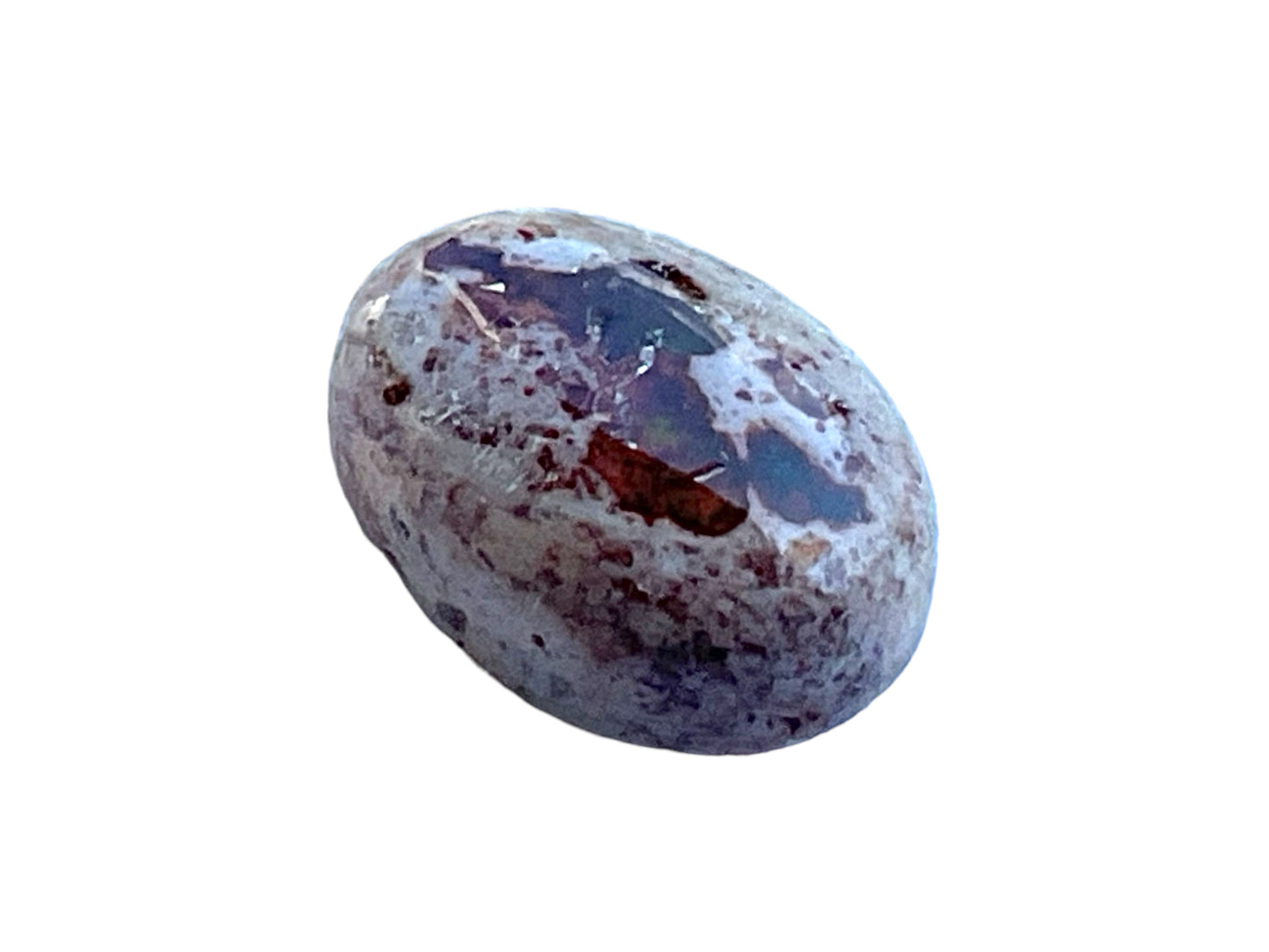 Feueropal Cabochon Edelstein 8 Karat I 1,6 gr. I 15x11x5 mm I Unikat I Mexiko