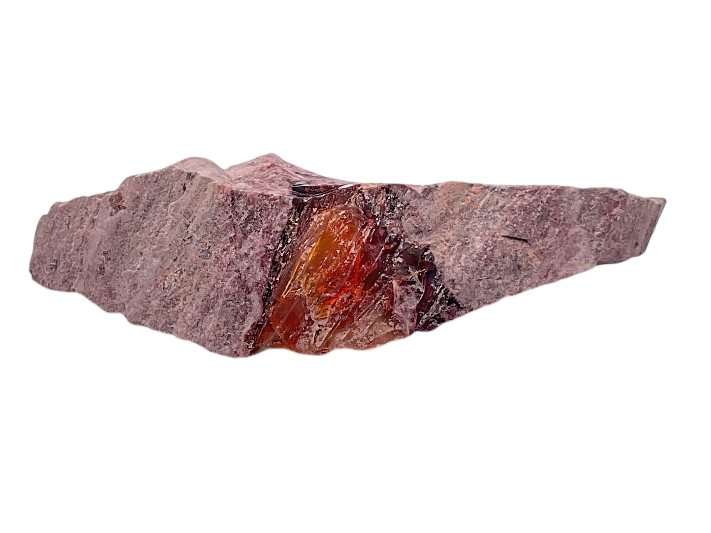 Feueropal Edelstein Rohstein I 15 gr. I 70x20x20 mm I Unikat-Masterpiece 1584 I Mexiko