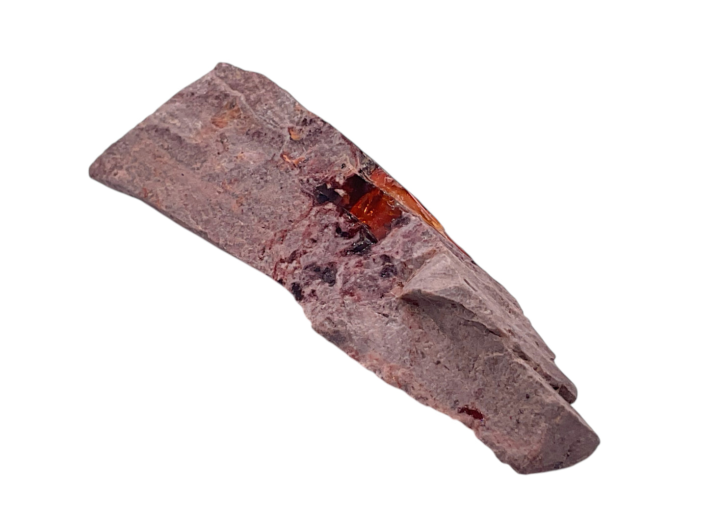 Feueropal Edelstein Rohstein I 15 gr. I 70x20x20 mm I Unikat-Masterpiece 1584 I Mexiko