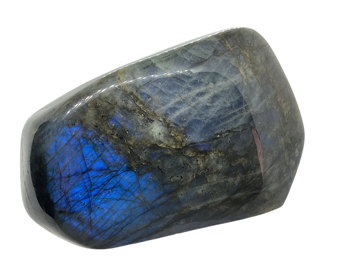 XXL Labradorit Freeform | Unikat-Masterpiece 1638 | Top 1A-Qualität I 22x13x5cm | 2660 gr. I Madagaskar