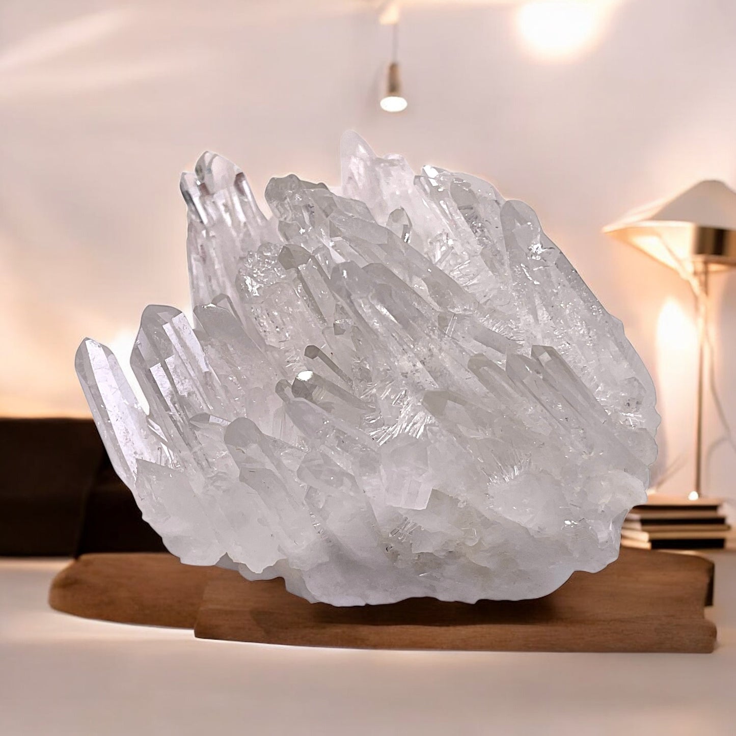 Bergkristall Stufe I 129gr. I 9x5x5cm I Sammlerstück I Unikat-Masterpiece S3027 I Schweiz