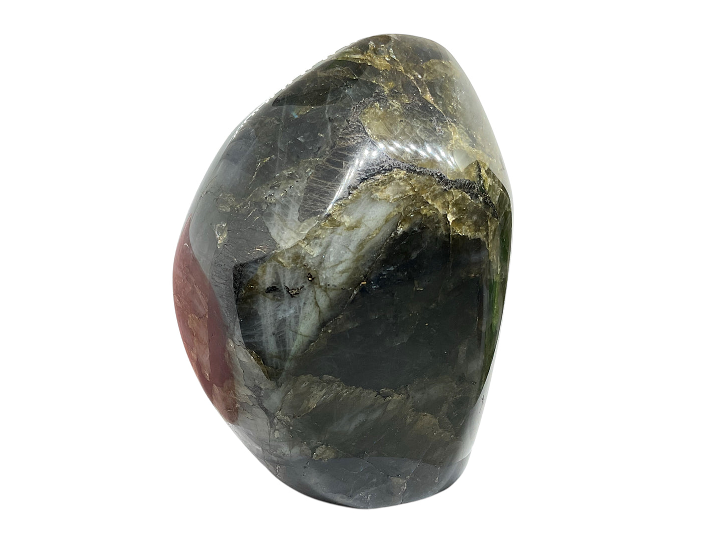 XXL Labradorit Freeform | Unikat-Masterpiece 1638 | Top 1A-Qualität I 11x7x14cm | 1735 gr. I Madagaskar