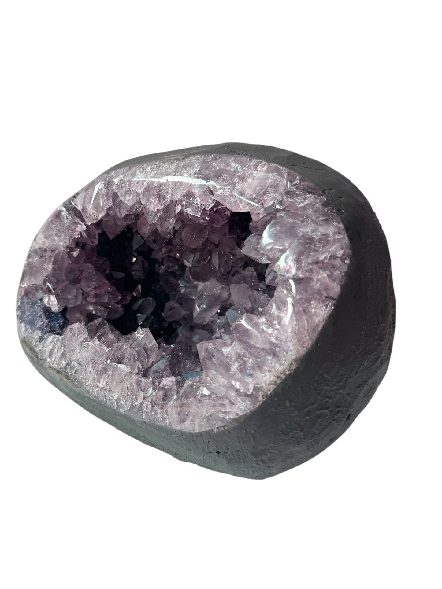 Amethyst Druse mit phantastischen Kristallen I 5,35 KG I 20x16x18cm I Blickfang I Unikat-Masterpiece 1480 I Brasilien