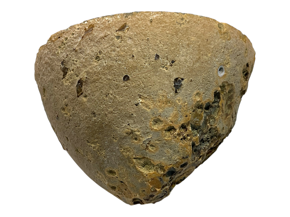 Achat Amethyst Druse I polierte Vorderseite I 200gr. I 6,5x6x5cm I Sammlerstück I Unikat-Masterpiece 1660 I Brasilien