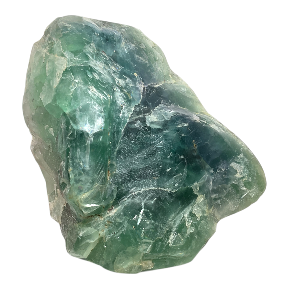 XL grüner Fluorit Brocken I Edelstein I Heilstein I 2763gr. I 14x11x15cm I Unikat-Masterpiece 1686 I Sammlerstück I AAA-Qualität I Mexiko