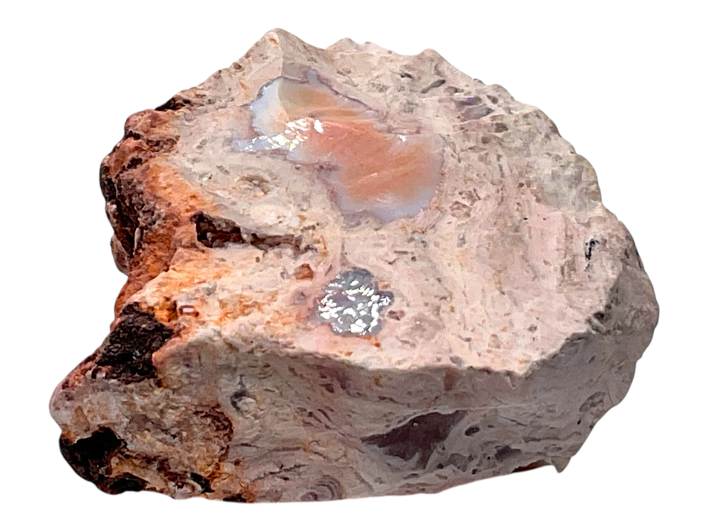Edelopal Feueropal Edelstein aus Mexiko – Echter Mexican Fire Opal – 28 g – Unikat-Masterpiece – Sammlerstück & Blickfang