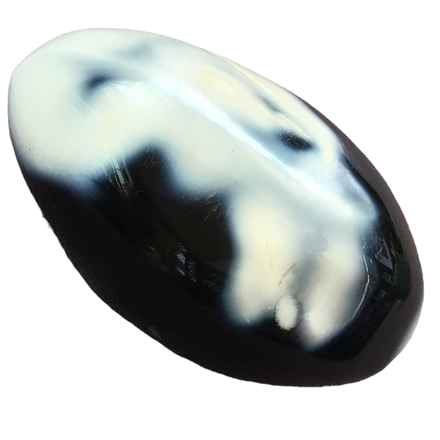 Steinfixx® - Phantastischer XXL Orca-Achat Palmstein I Edelstein I 120–220 Gramm