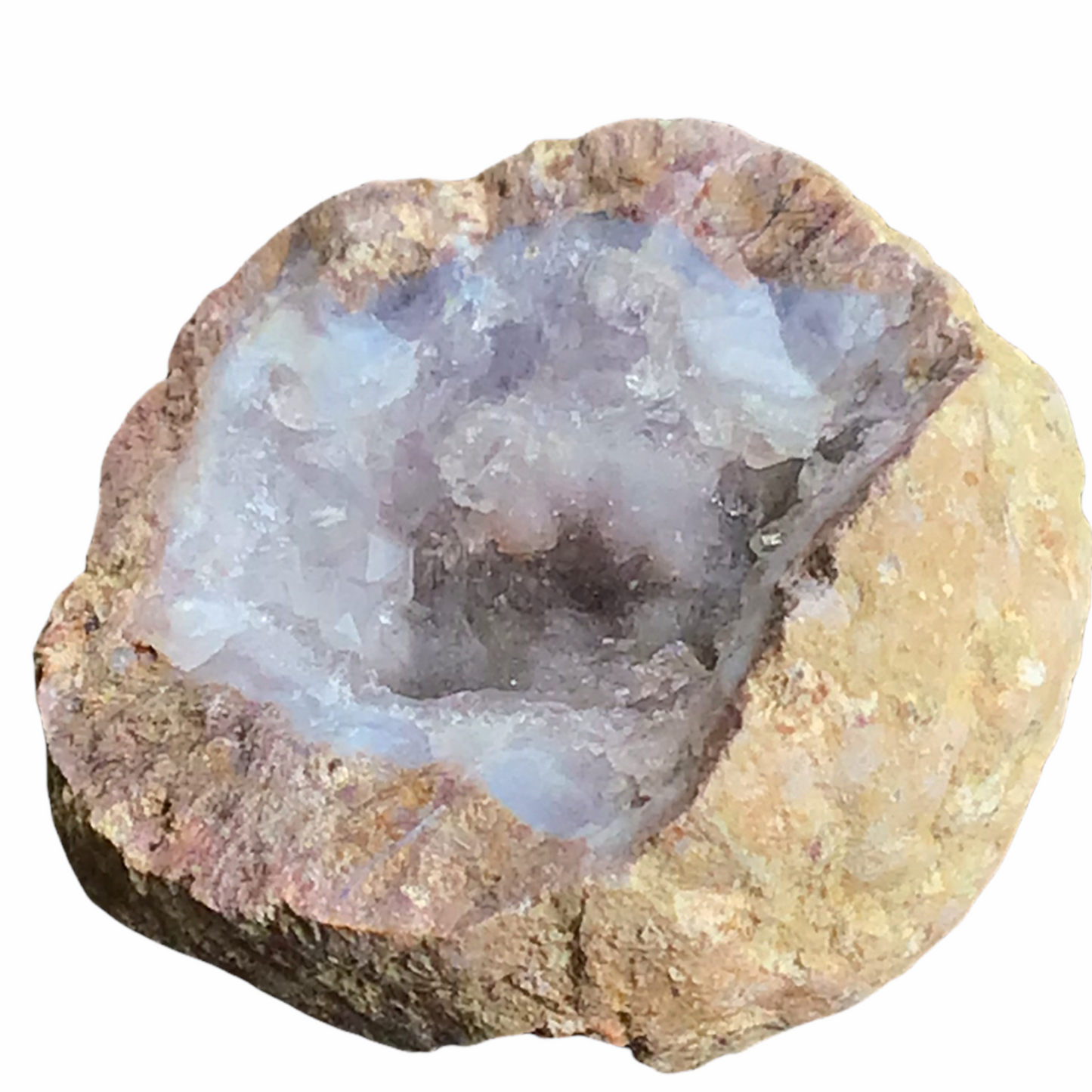 Schatzkiste mit 2 Geoden zum aufbrechen, Fossilien, Bergkristall, Edelsteine, Trommelsteine, Lupe - Mindestens 40 Teile