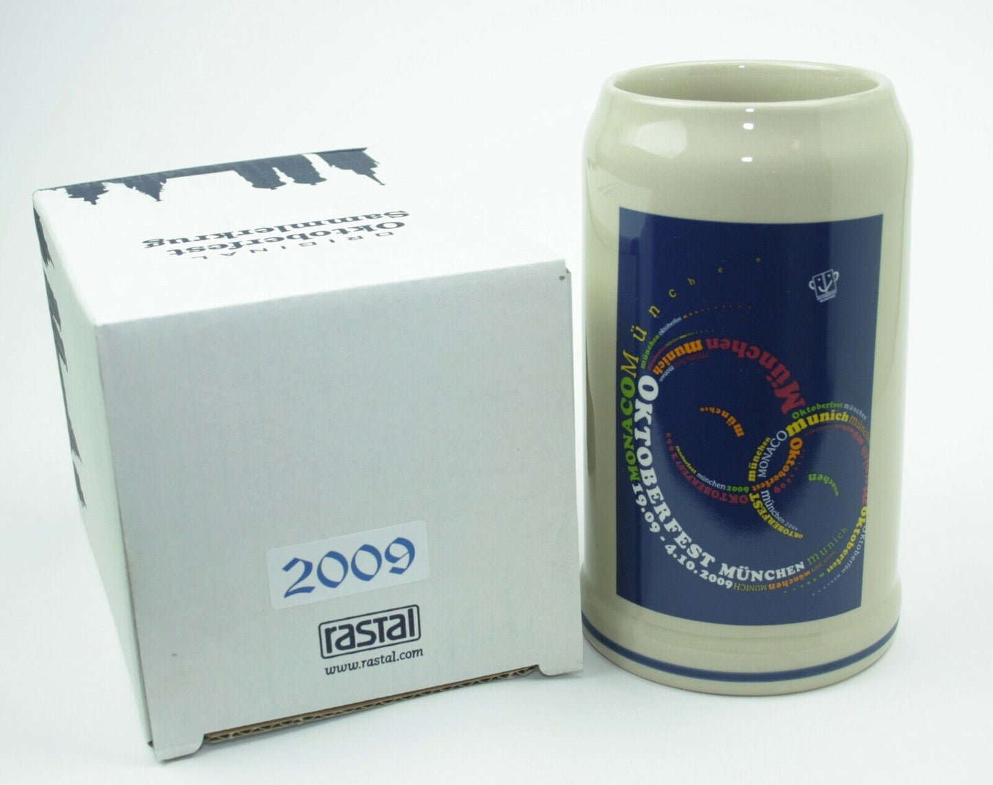 Original Oktoberfestkrug 2009 I Jahrgangskrug I Jahreskrug I Wiesnkrug