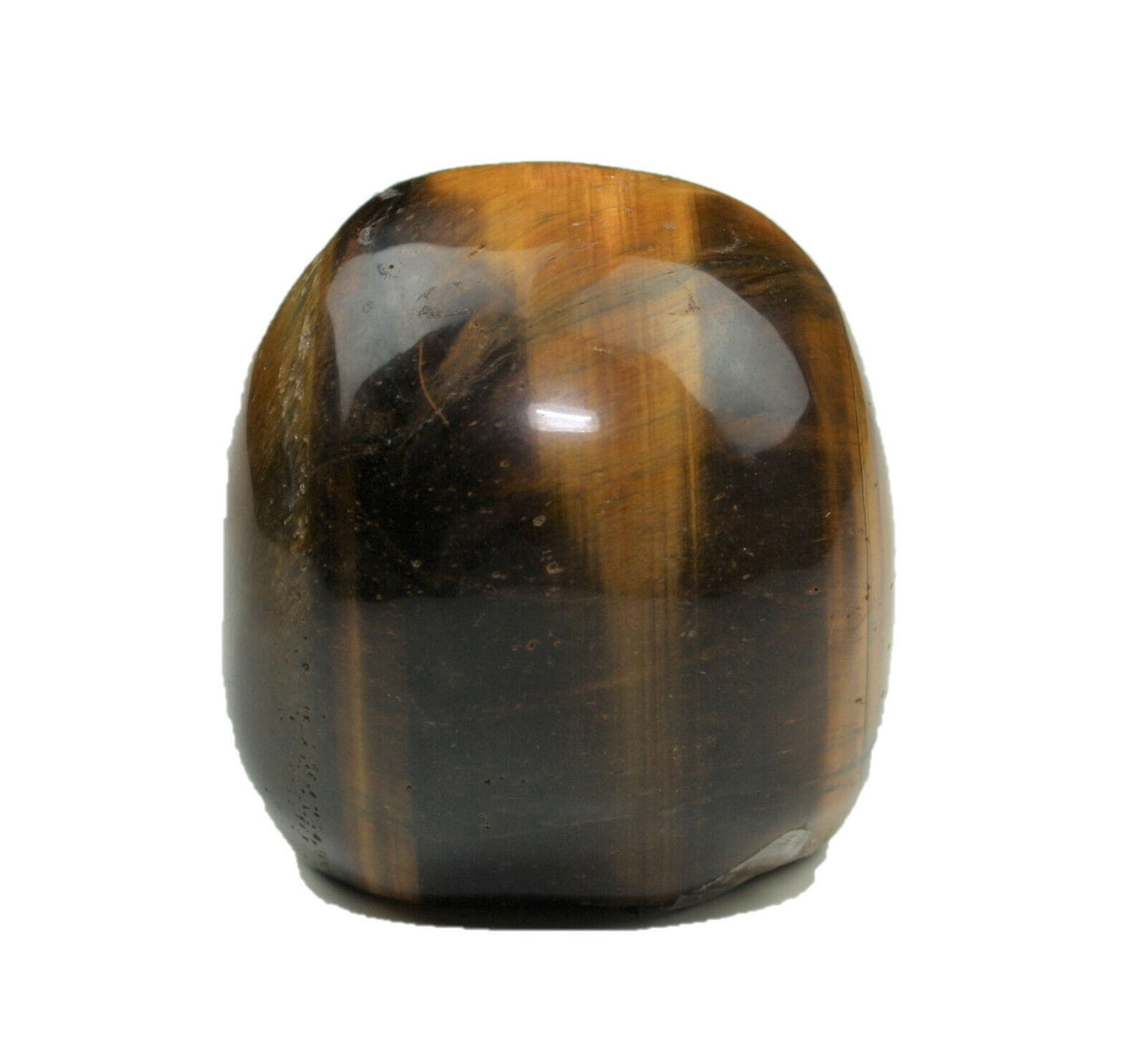 Tigerauge Totenkopf poliert I 120 gr. I Skull I Edelstein I Heilstein