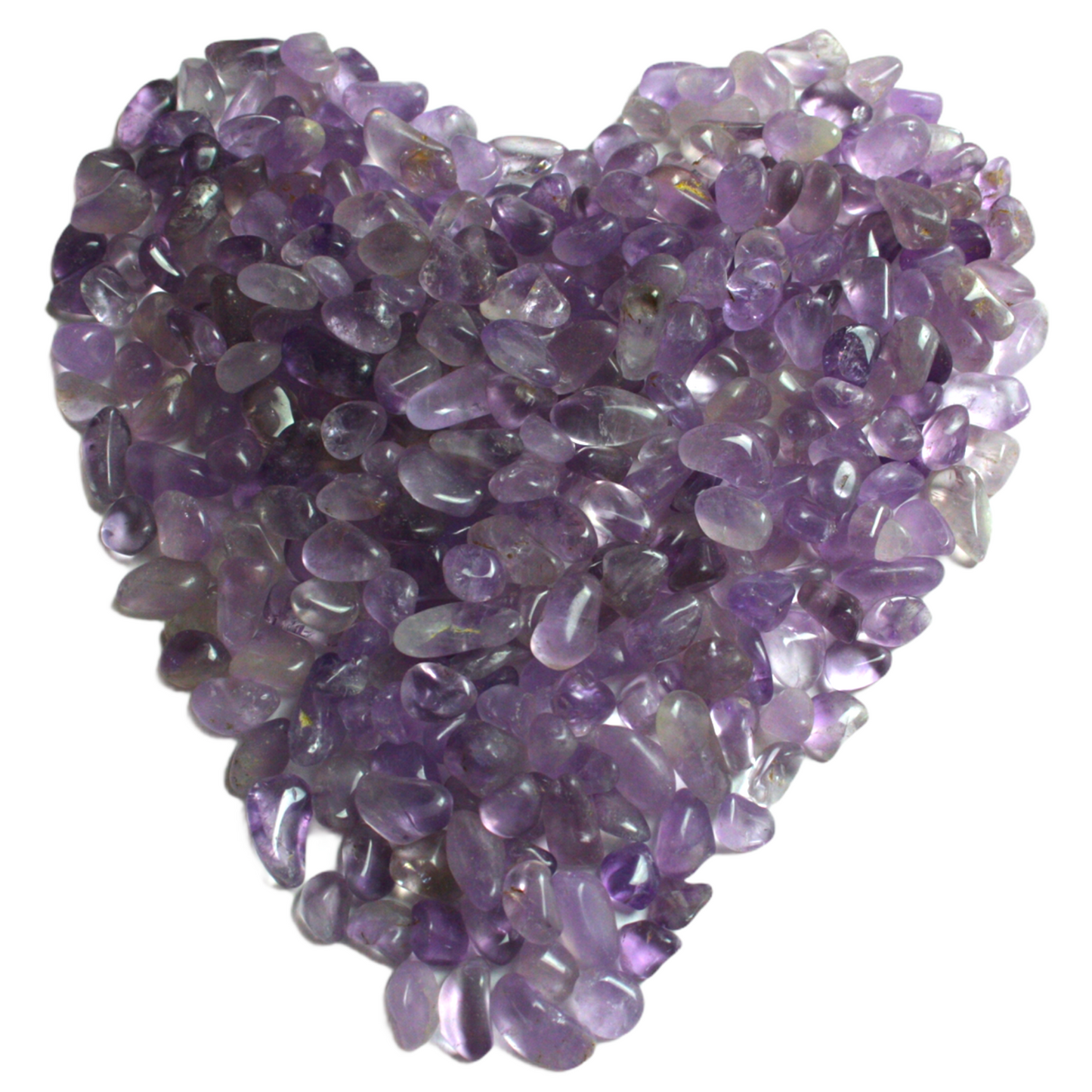 Edelsteine getrommelt und poliert | Amethyst | Bergkristall | Rosenquarz | Mix |