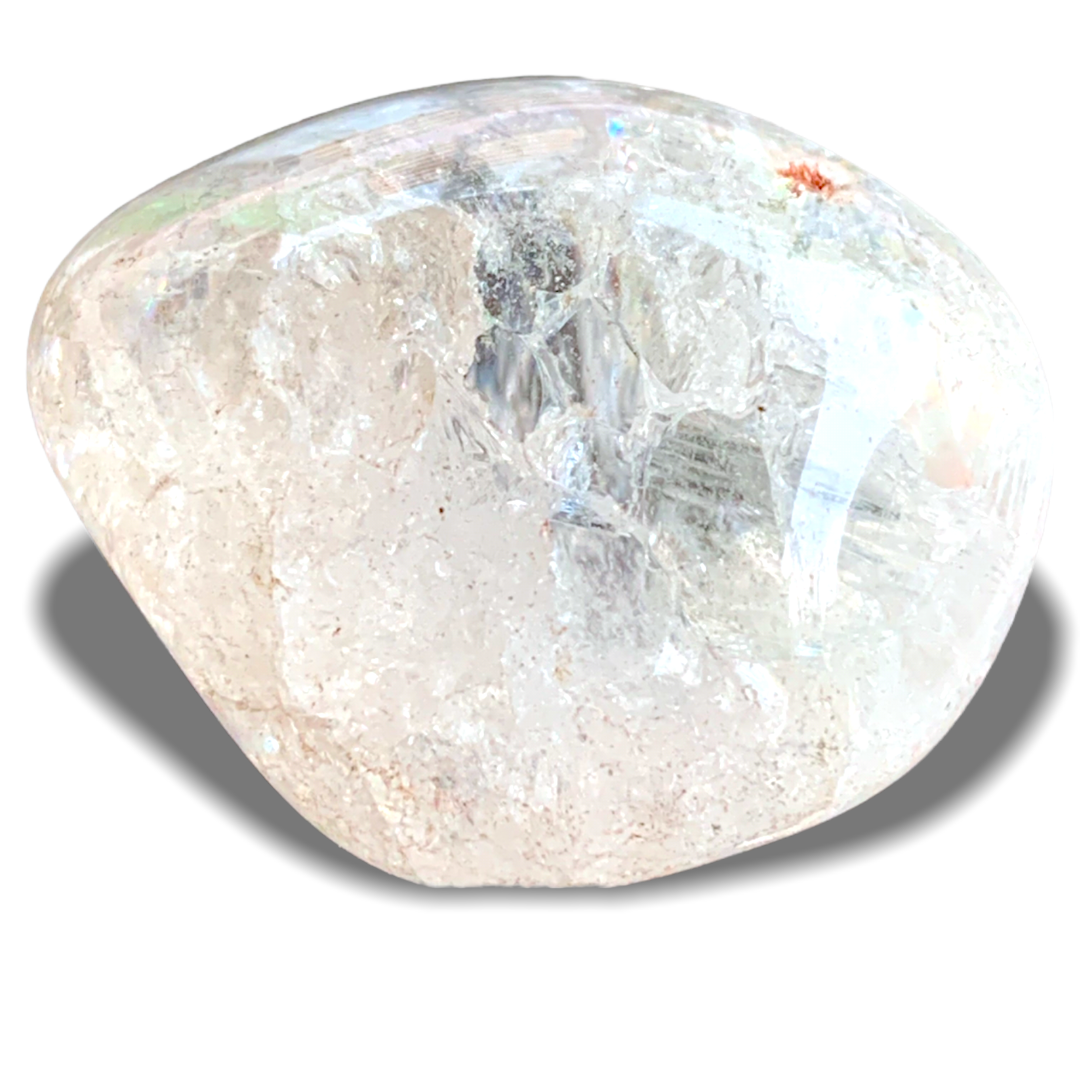 Magic Stones in buntem Stoffsäckchen | 20 Stück | geeister, gefärbter Bergkristall in 7 verschiedenen Farben | unglaubliches Farbenspiel