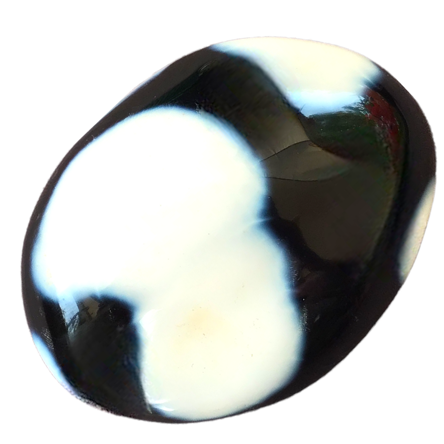 Steinfixx® - Phantastischer XXL Orca-Achat Palmstein I Edelstein I 120–220 Gramm