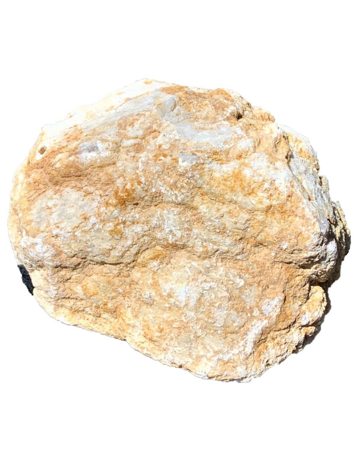 Kristall Quarz Geode geschlossen I Partyspass Ø ca. 7-9 cm I Break your own I Marokko