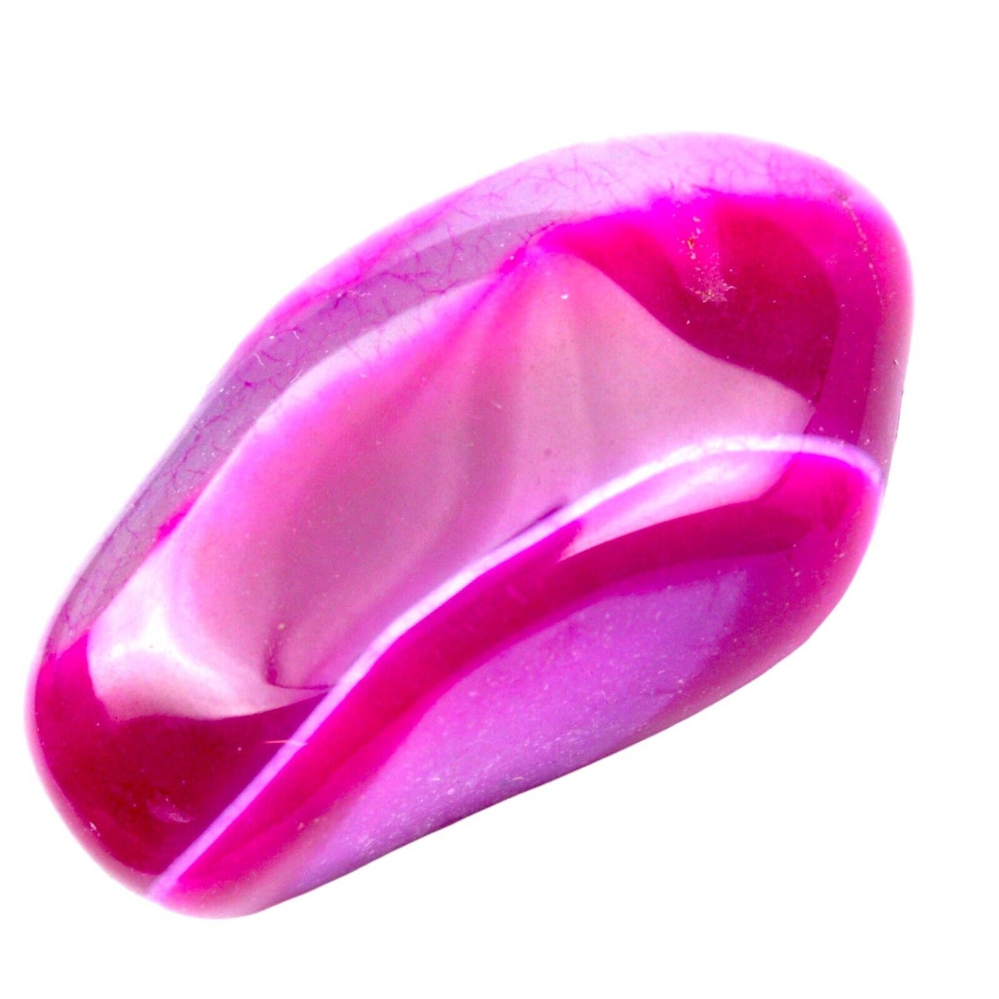 Steinfixx® - Achat pink Trommelstein I Edelstein I Heilstein I Glücksstein I Brasilien