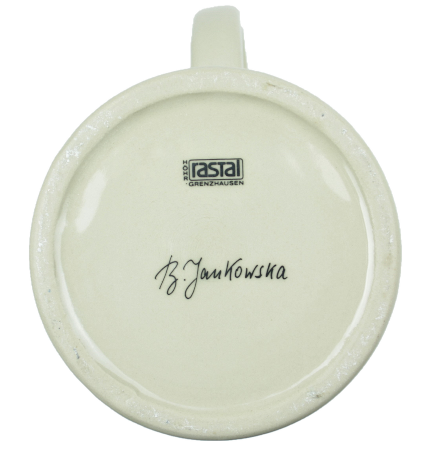 Original Oktoberfestkrug 1995 mit Zinndeckel I Jahreskrug I Zertifikat