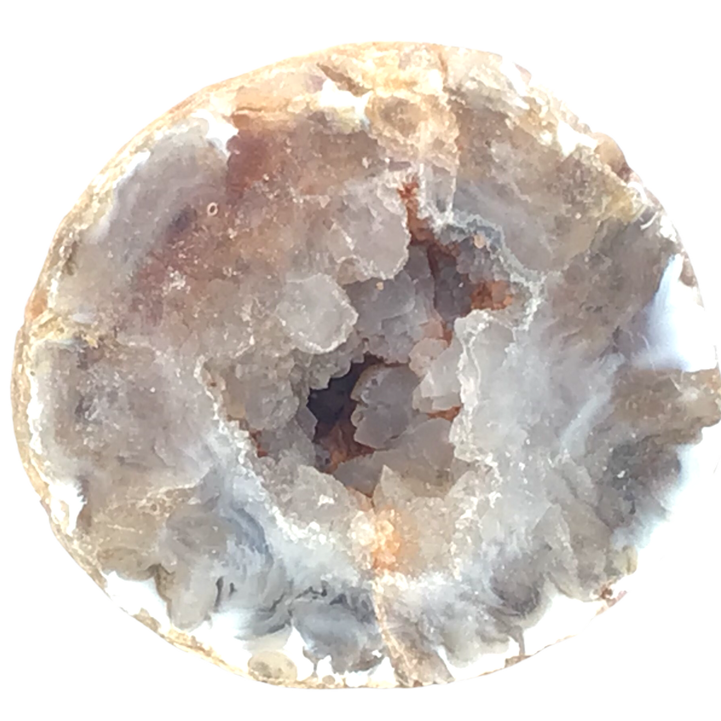 Achat Geode | Feengarten| OCO - aufgeschnitten und poliert | A* Qualität | Feengarten