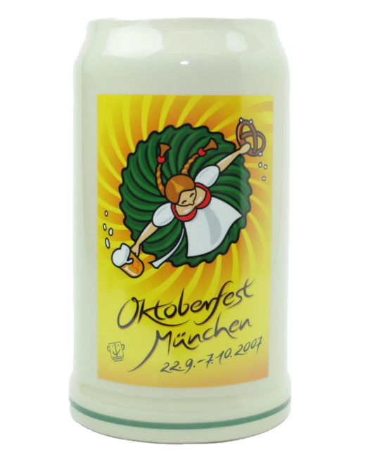Original Oktoberfestkrug 2007 I Jahrgangskrug I Jahreskrug I Wiesnkrug
