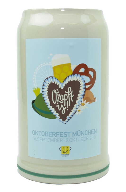 Original Oktoberfestkrug 2017 I Jahrgangskrug I Jahreskrug I Wiesnkrug
