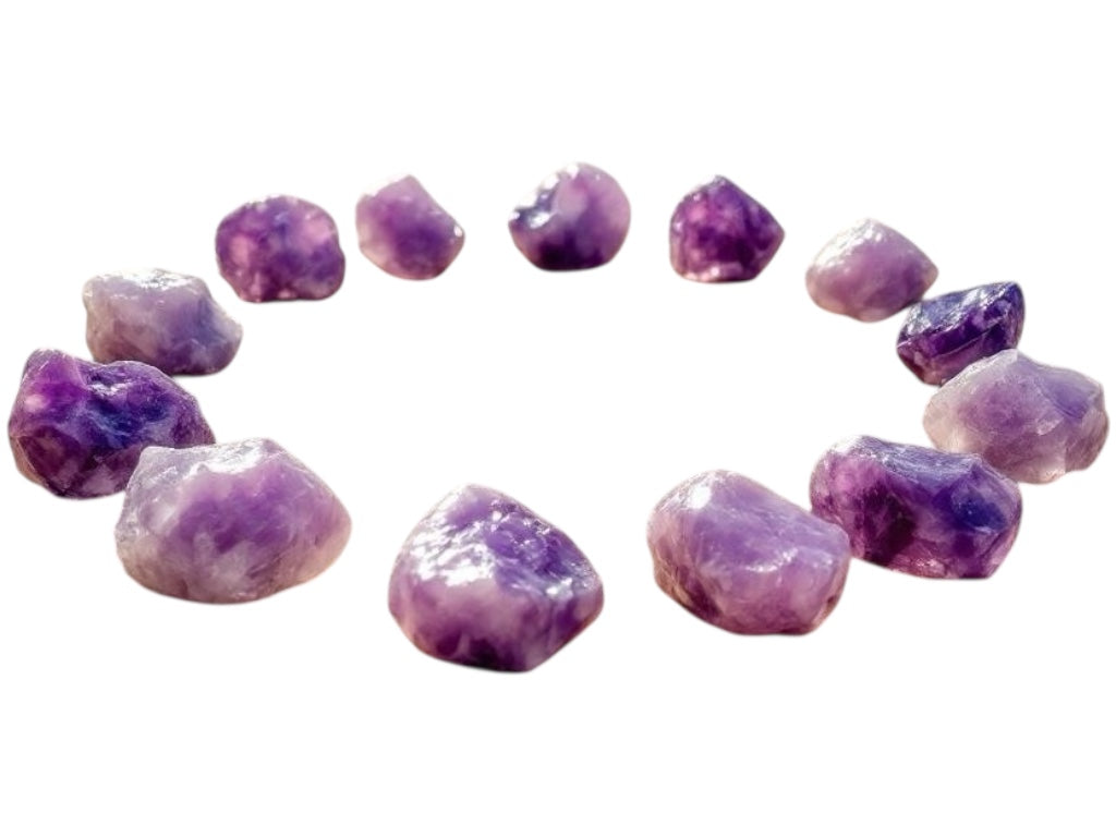 Amethyst I farbintensiv I Rohsteine I 3-4 cm I 300 gr. I Heilstein I Wasserstein I Dekoration I Brasilien