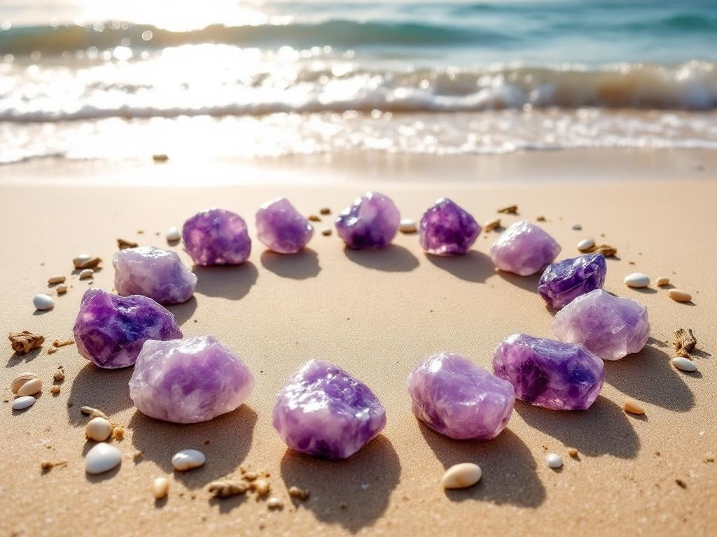 Amethyst I farbintensiv I Rohsteine I 3-4 cm I 300 gr. I Heilstein I Wasserstein I Dekoration I Brasilien