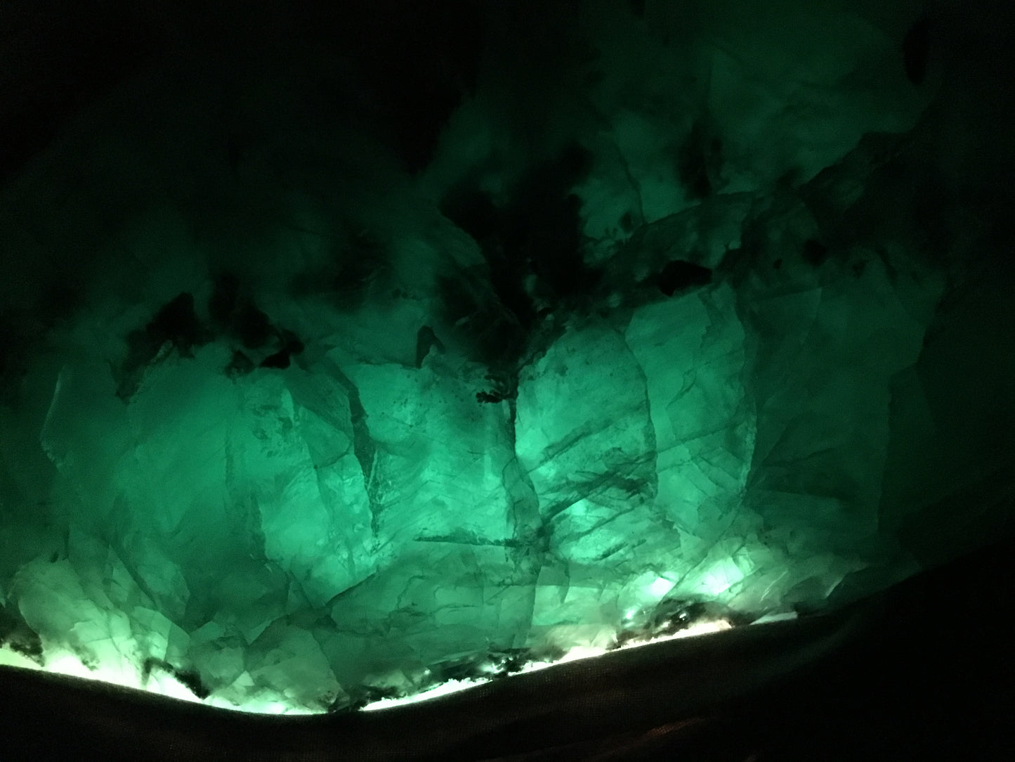 XXXL grüner Fluorit Cluster I Edelstein I Heilstein I 40,1 kg I 40x23x26cm I Unikat-Masterpiece 1213F I Sammlerstück I Museumsstück I Mexiko