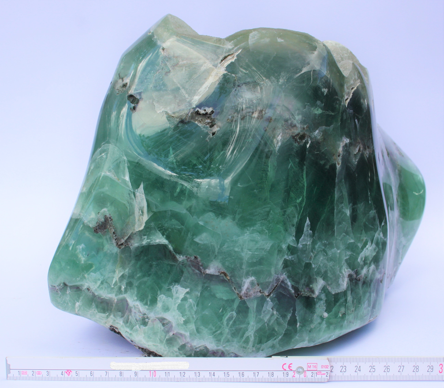 XXXL grüner Fluorit Cluster I Edelstein I Heilstein I 40,1 kg I 40x23x26cm I Unikat-Masterpiece 1213F I Sammlerstück I Museumsstück I Mexiko