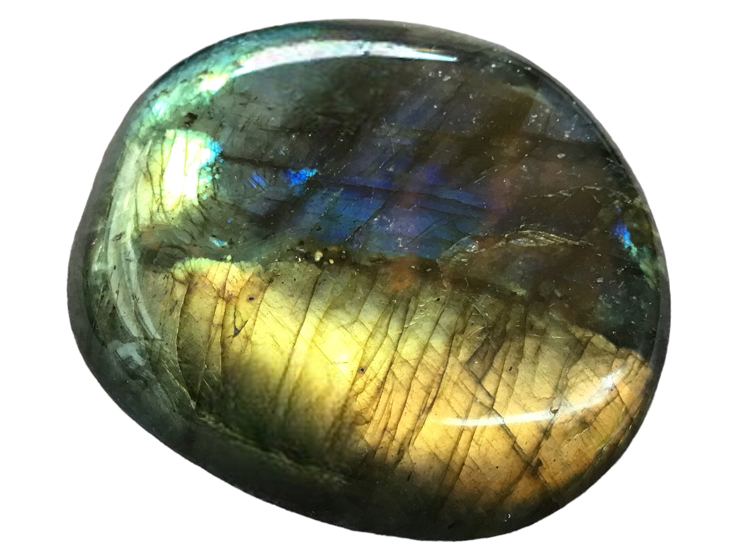 Exclusiver XL Labradorit Palmstein I Edelstein I 120–200 Gramm I Madagaskar Sale