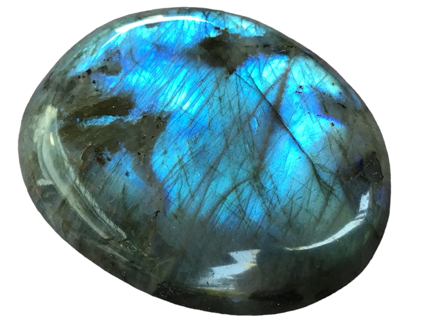 Exclusiver XL Labradorit Palmstein I Edelstein I 120–200 Gramm I Madagaskar Sale