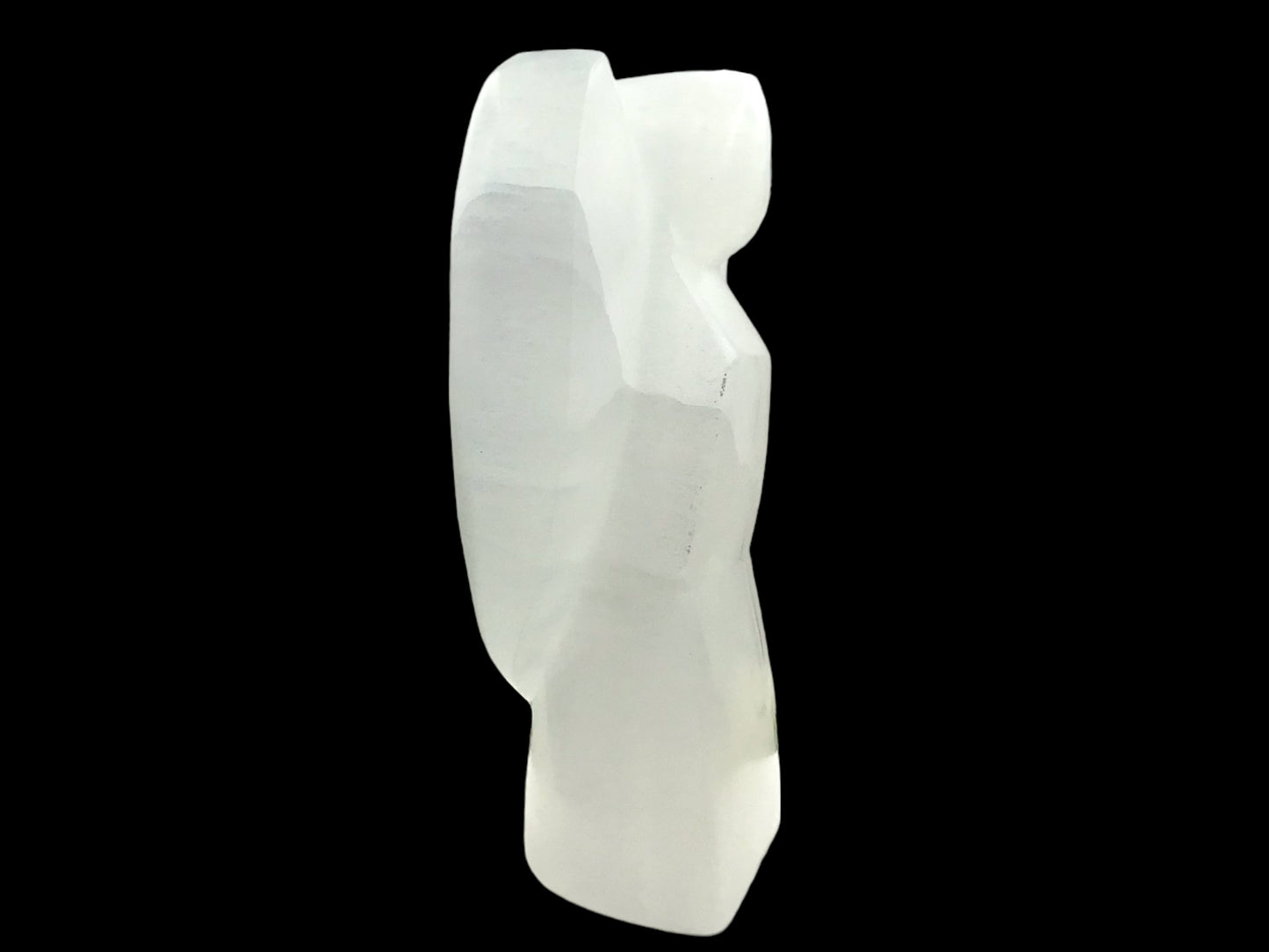 Steinfixx® Große Selenit Engel Lampe | 1800 Gramm | 20x16 cm | Schutzstein | gegen negative Energien | Ladestein |