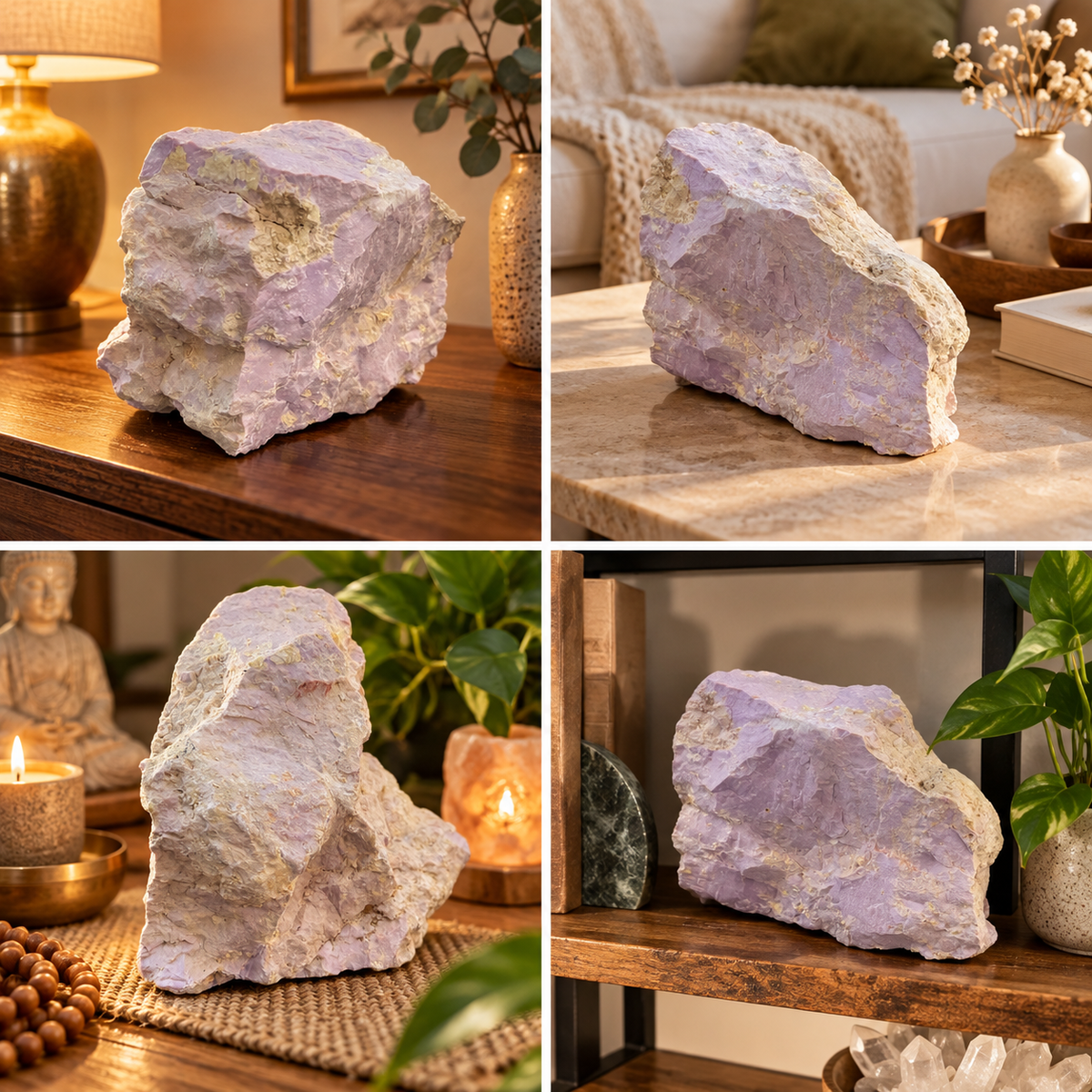 Phosphosiderit Rohstein AAA-Qualität aus Peru – Unbehandelter Eisenphosphat mit Edelsteingutachten – 1.553 g – 14 x 10 x 9 cm – Mineralien Sammlerstück – Unikat Masterpiece 1695