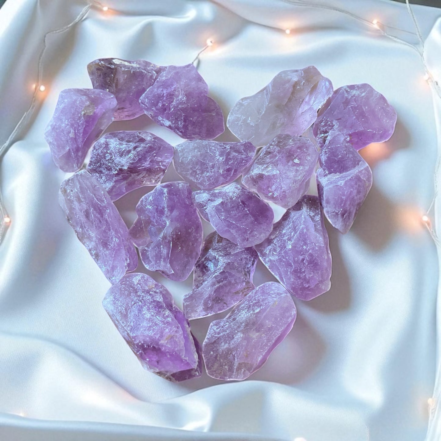 Amethyst I farbintensiv I Rohsteine I 3-4 cm I 300 gr. I Heilstein I Wasserstein I Dekoration I Brasilien