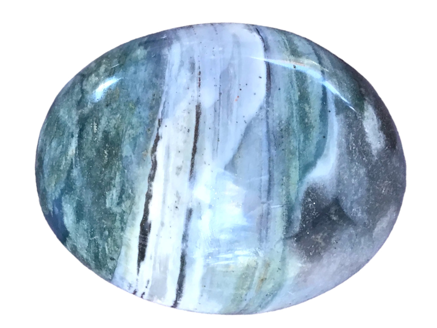 Exclusiver XL Ozeanjaspis Palmstein I Edelstein I 150–220 Gramm I Madagaskar