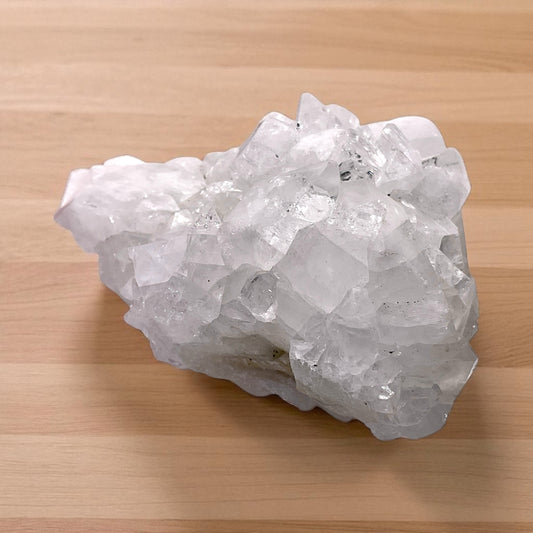 Apophyllit Kristall I 425gr. I 10x9x6cm I Sammlerstück I Unikat-Masterpiece Nr. 1634 I Indien