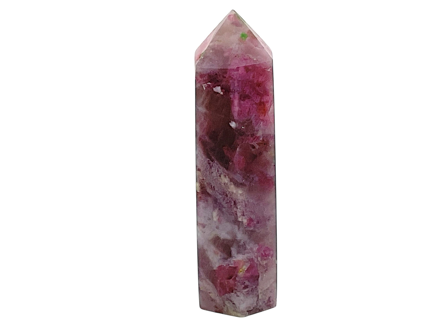 Kirschblütenachat I Obelisk I Sakura-Achat I 6 cm I ca. 40 gr. I Heilstein I Herzchakra I Madagaskar