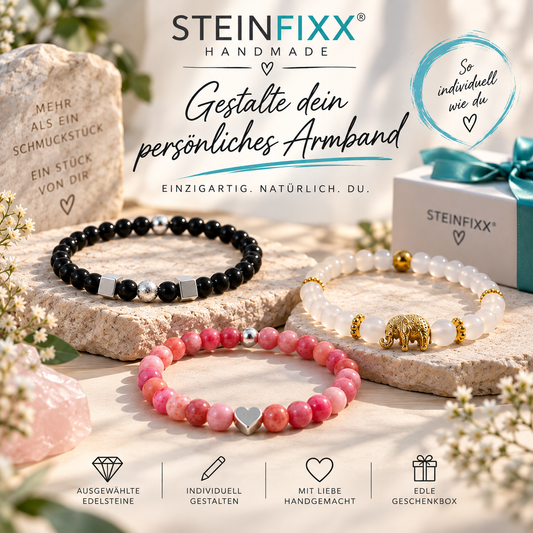 Steinfixx Handmade - Dein persönliches Armband