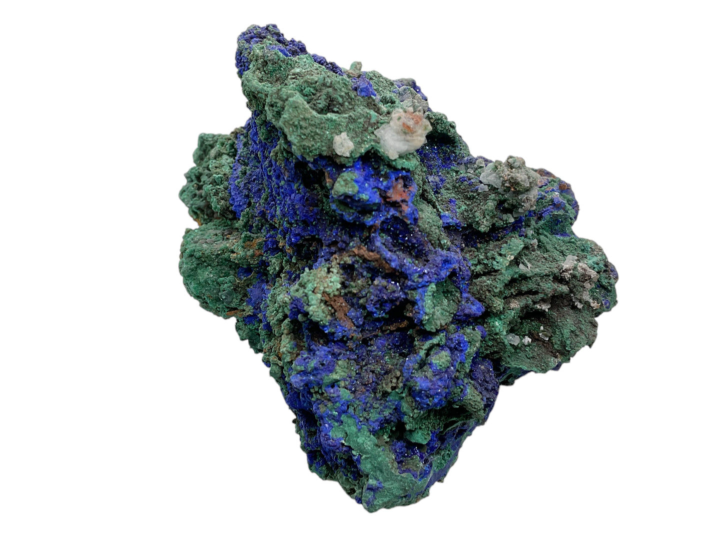 Azurit-Malachit Stufe I 910gr. I 13x10x10cm I Sammlerstück I Unikat S3004 I Griechenland-Laurion